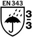 EN 343-3-3 Schutzkleidung - Schutz gegen Regen