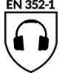 EN 352-1:2002 Kapselgehörschützer mit Kopfband