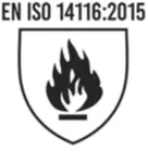 DIN EN ISO 14116:2015 Schutzkleidung - Schutz gegen Flammen - Materialien, Materialkombinationen und Kleidung mit begrenzter Flammenausbreitung