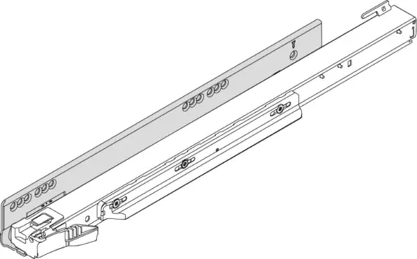 65.6512 : Guide per cassetti 70 kg BLUM Legrabox